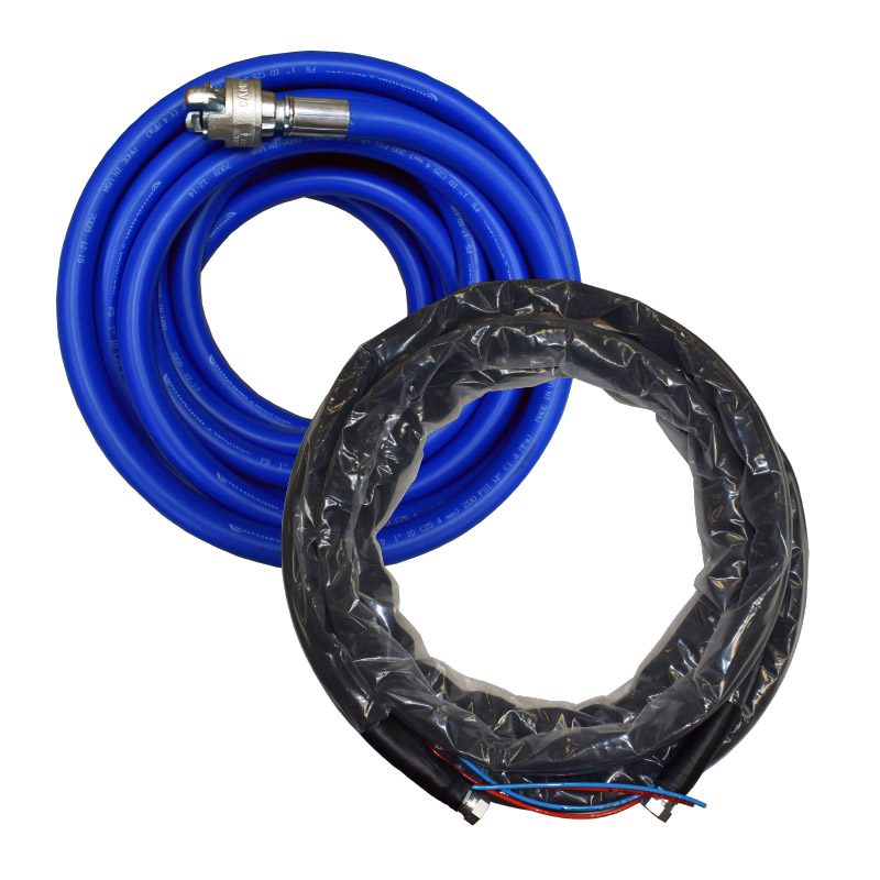 CB01: small dry ice blaster 2 hoses system